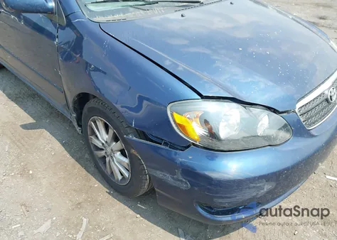 2007 Toyota Corolla Le z USA, uszkodzony, nr VIN 2T1BR32E47C720488